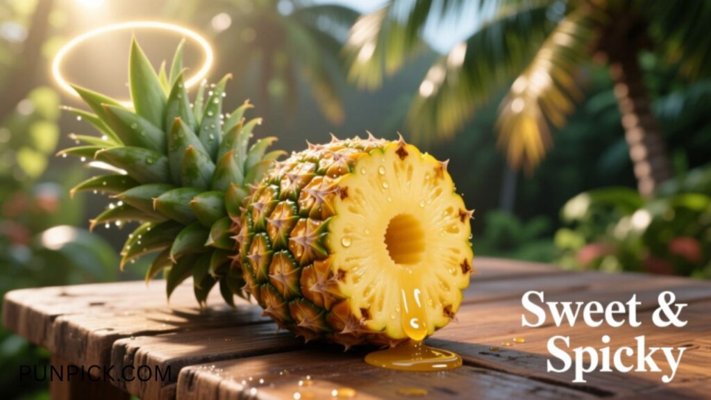 Sweet and Spiky Pineapple