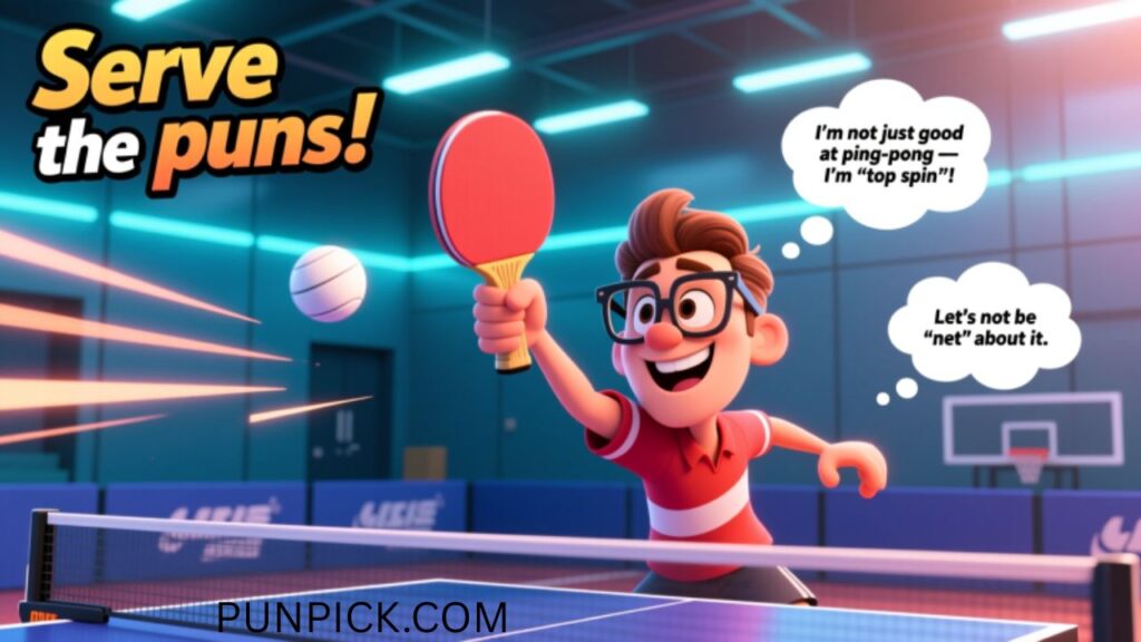 Table Tennis Puns