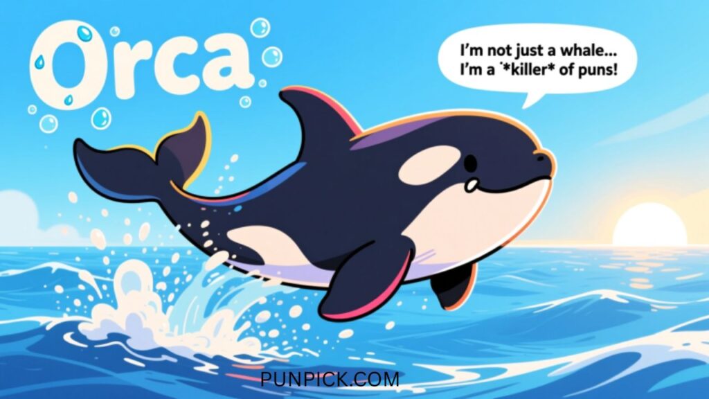 The Killer Whale Orca Whale Puns