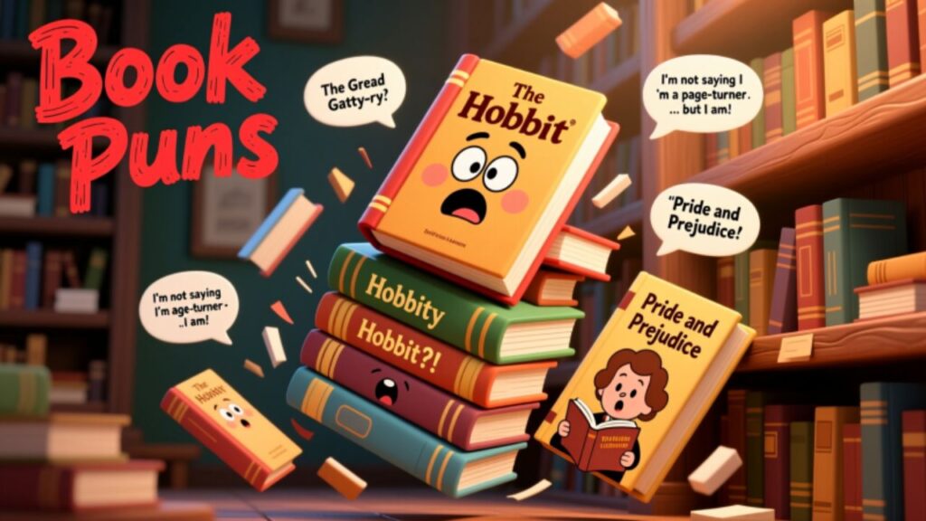 300+ Witty Book Puns Every Bookworm Will Adore