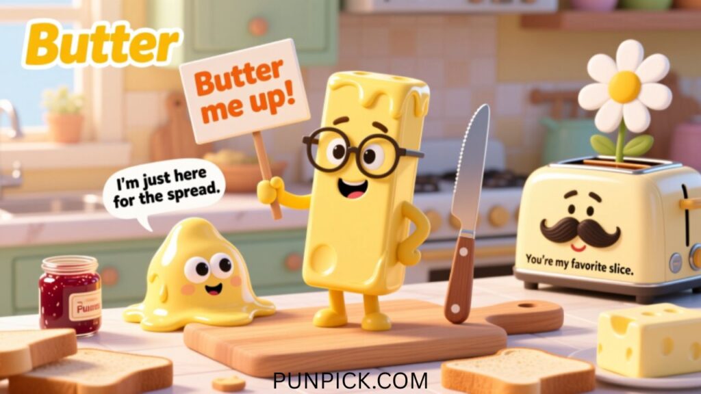 250+ Butter Puns That’ll Melt Your Heart (So Gouda!)