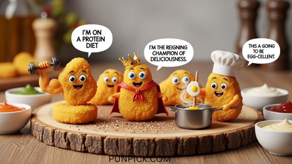 chicken nugget puns