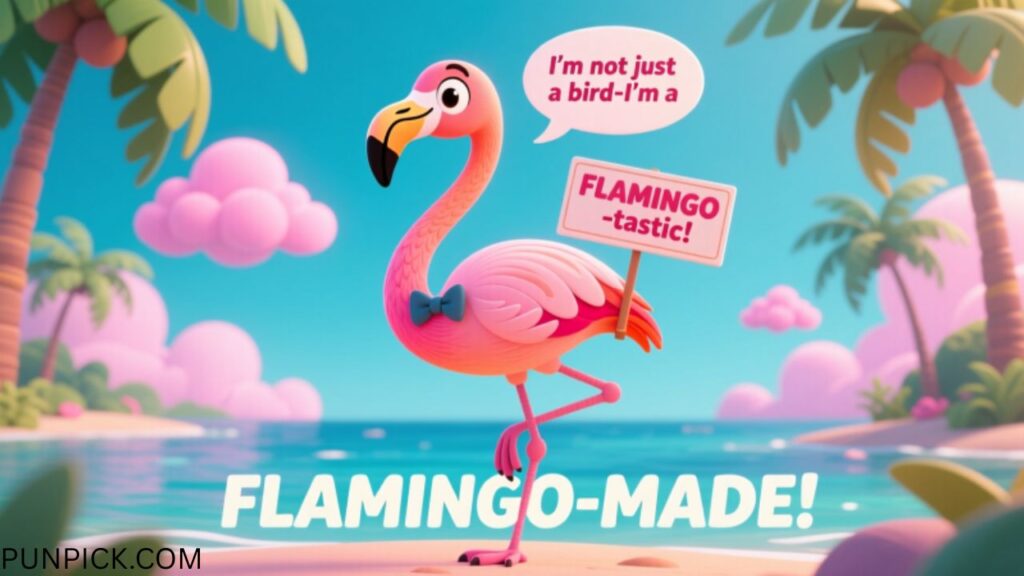 300+ Flamingo Puns So Funny They’ll Make You Blush Pink