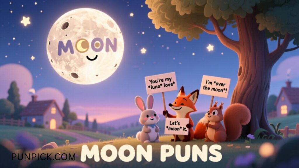 250+ Brilliant Moon Puns That’ll Light Up Your Night