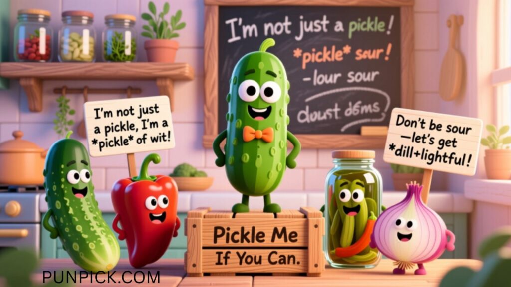 360+ Brilliant Pickle Puns That’ll Dill-ight You