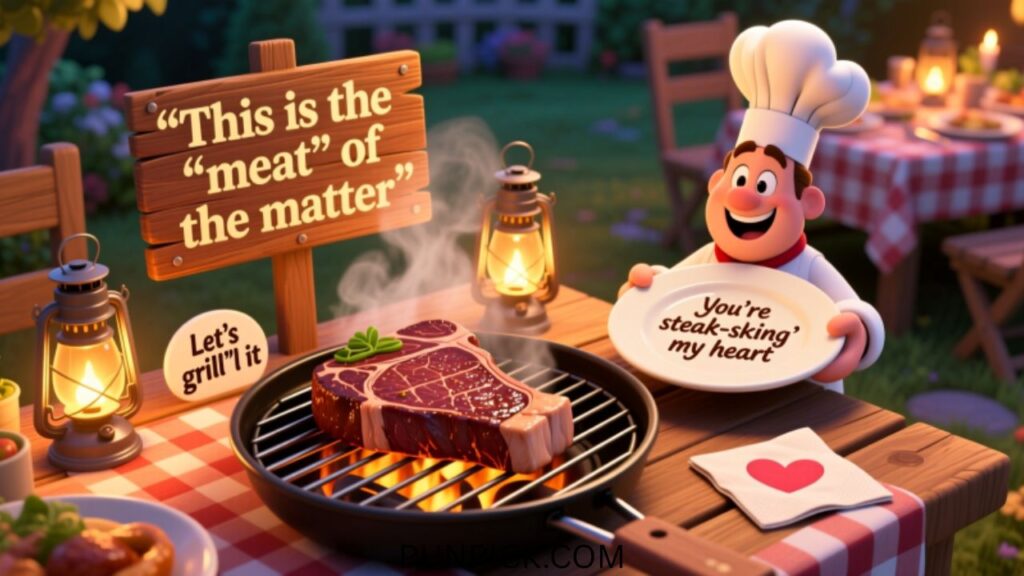 steak dinner puns
