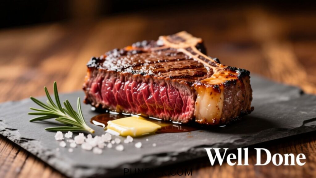 well done steak jokes