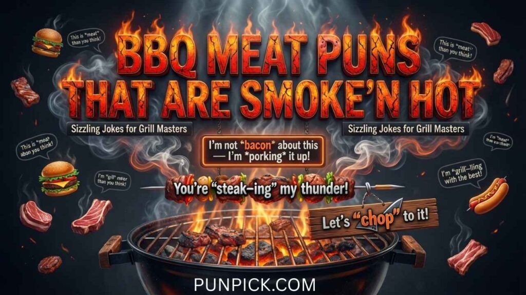 BBQ Meat Puns That Are Smoke’n Hot