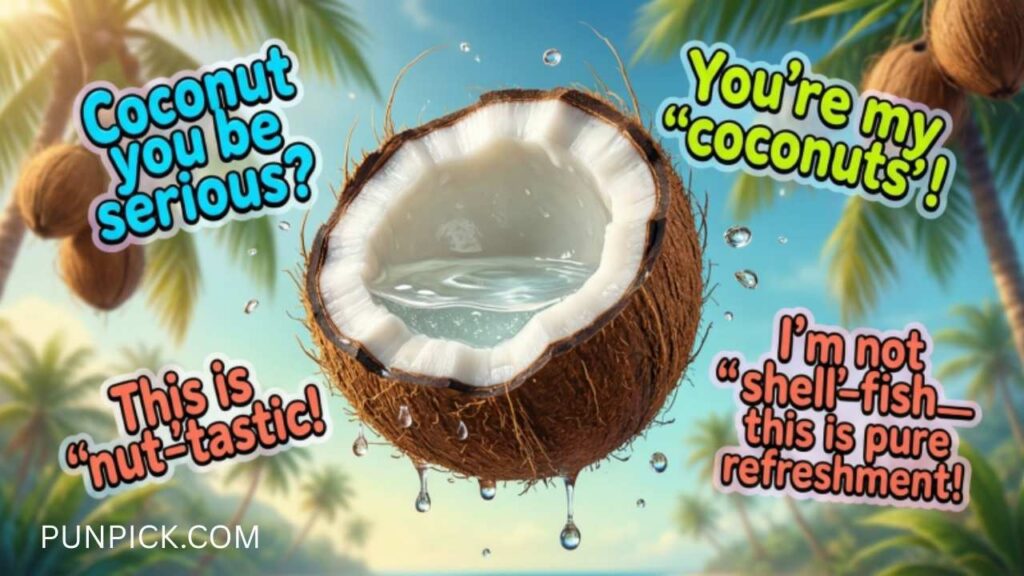 Coconut Water Puns