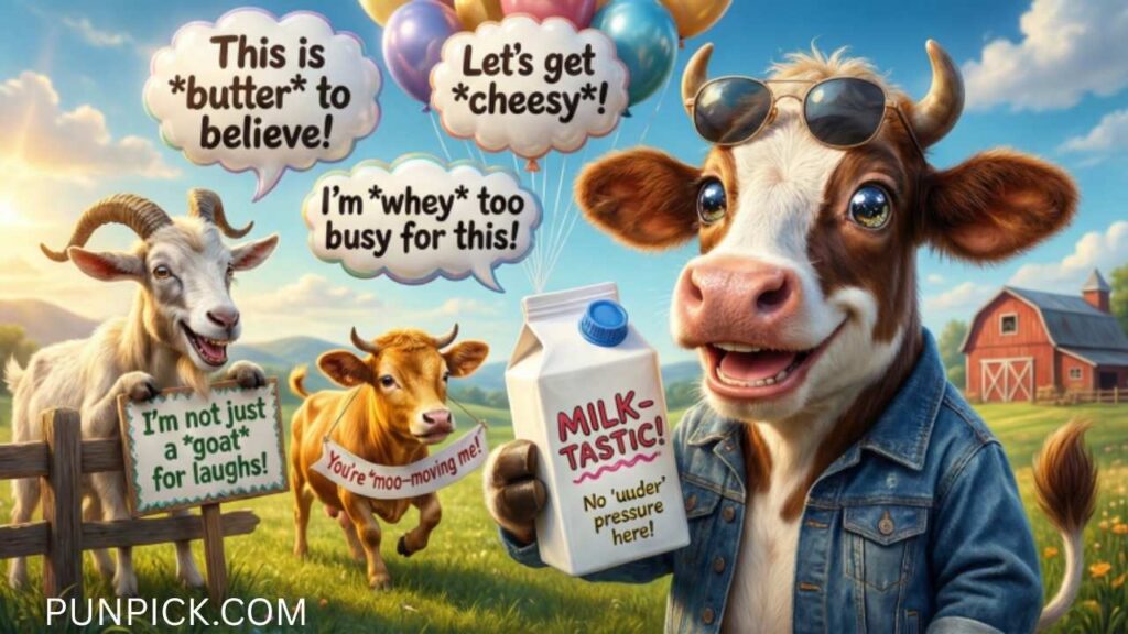 Dairy Puns and Jokes