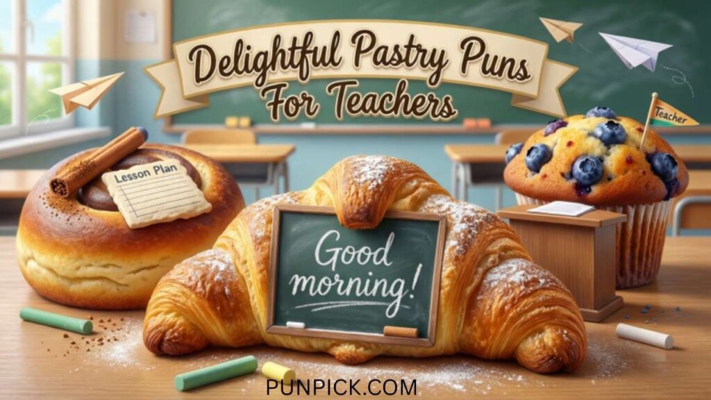 Delightful Pastry Puns For Teachers