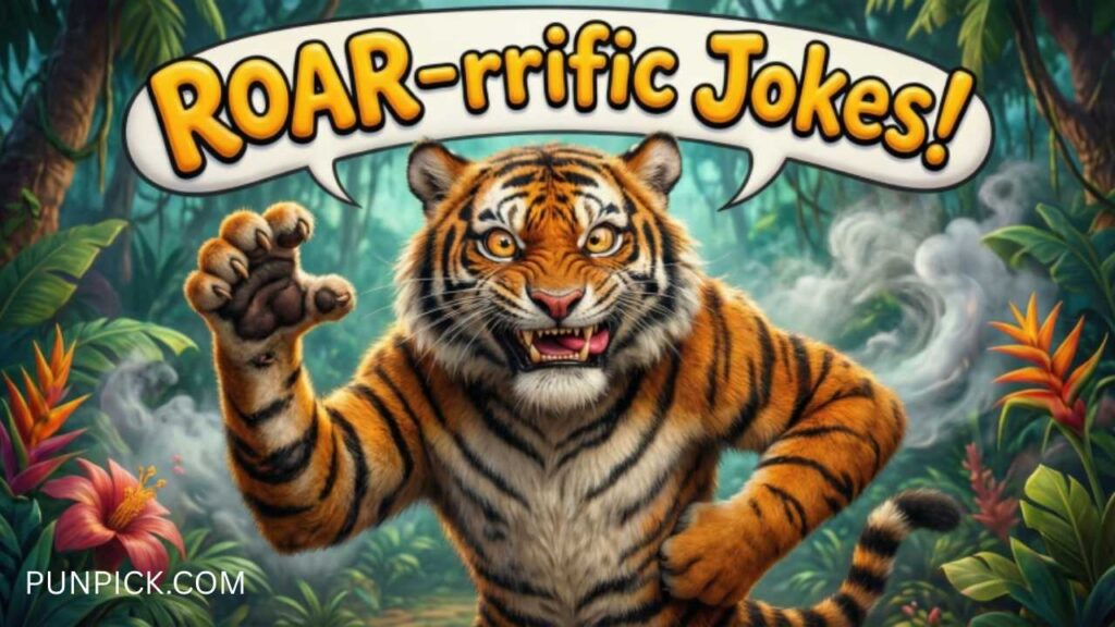 Fierce and Funny Tiger Puns for Big Cat Fans