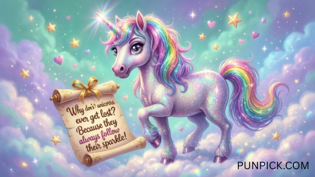 Glittery Unicorn Jokes
