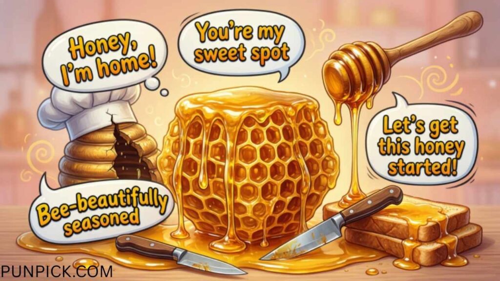 Honey Puns for Chefs & Foodies
