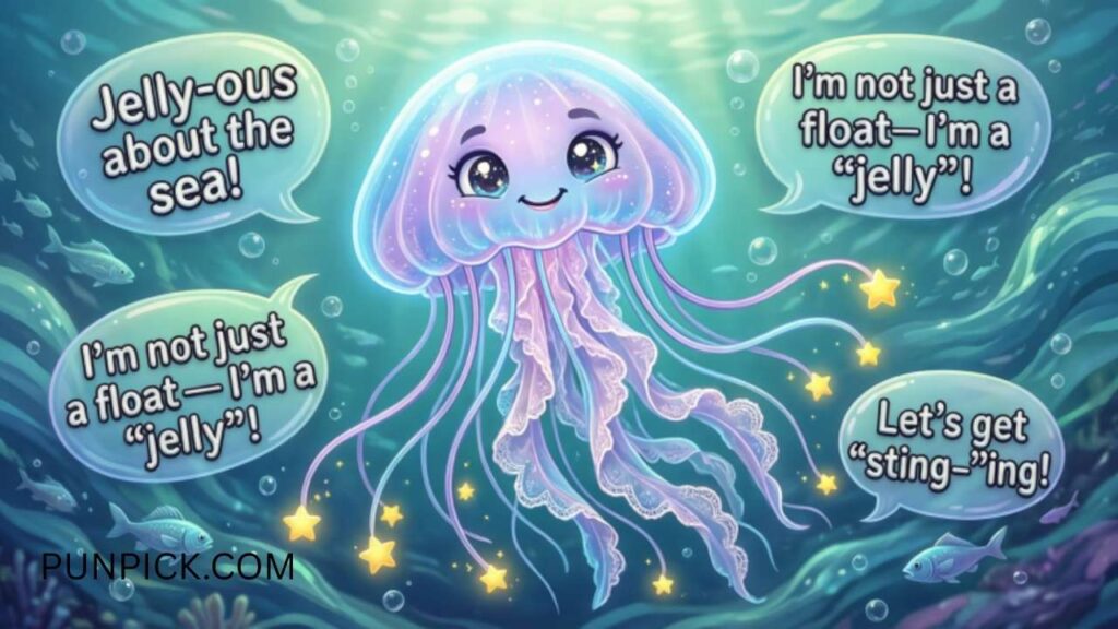 Jellyfish Puns for Ocean Lovers