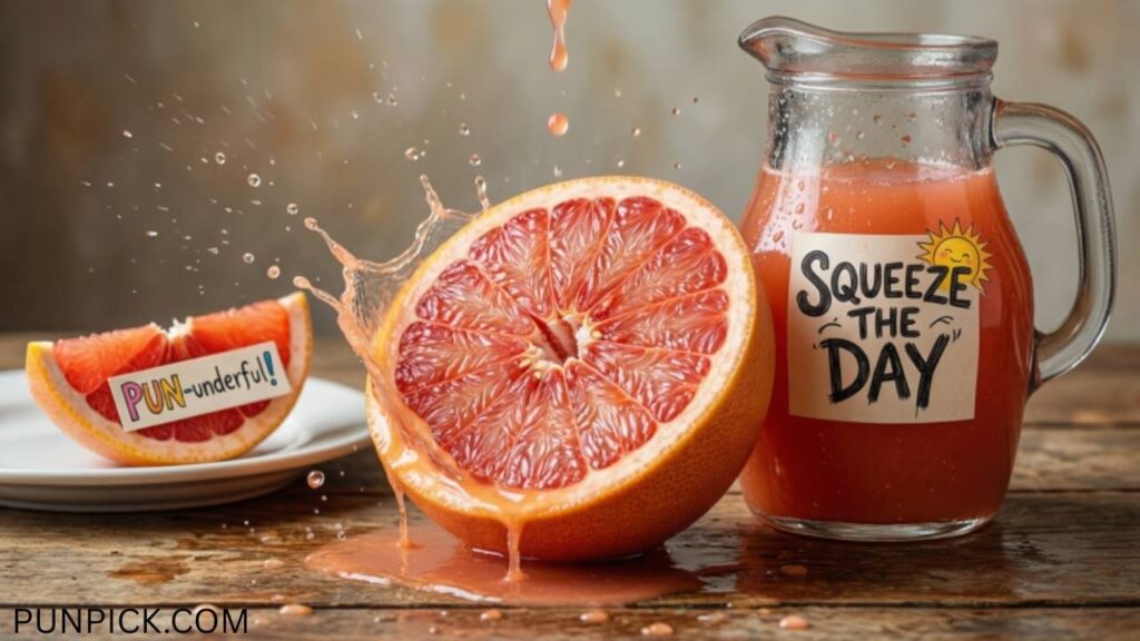 Juicy Grapefruit Humor