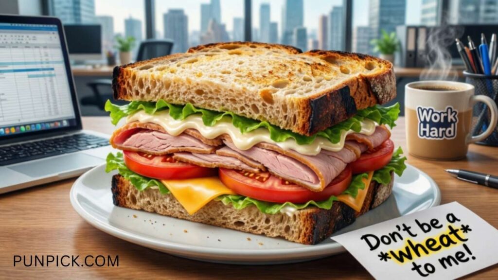 Office Lunch Sandwich Puns