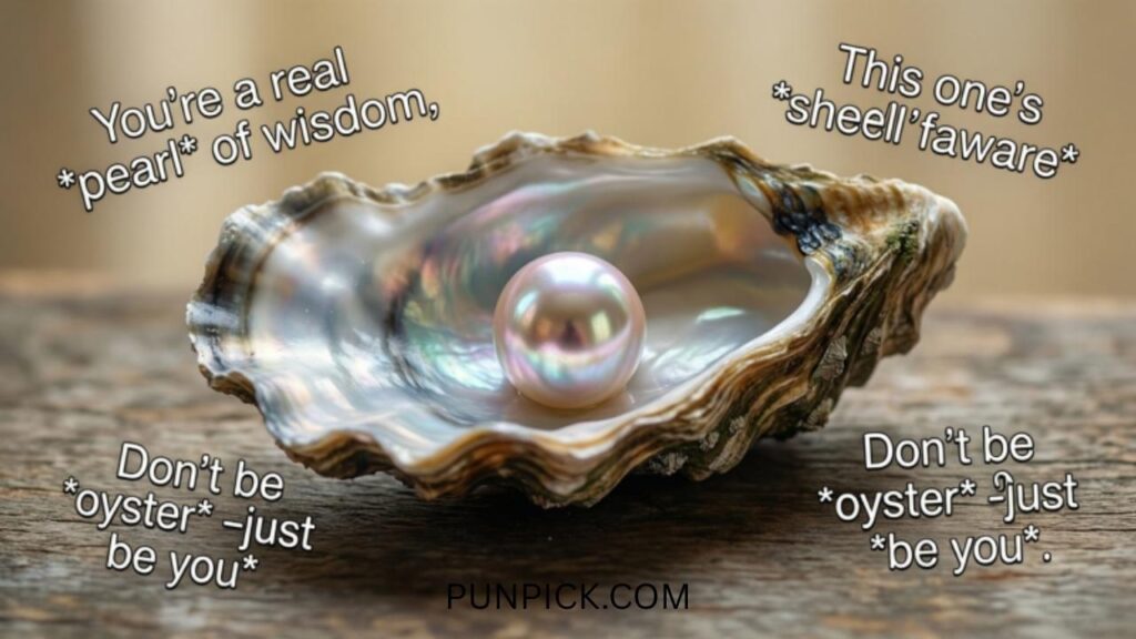 Oyster Pearl Puns