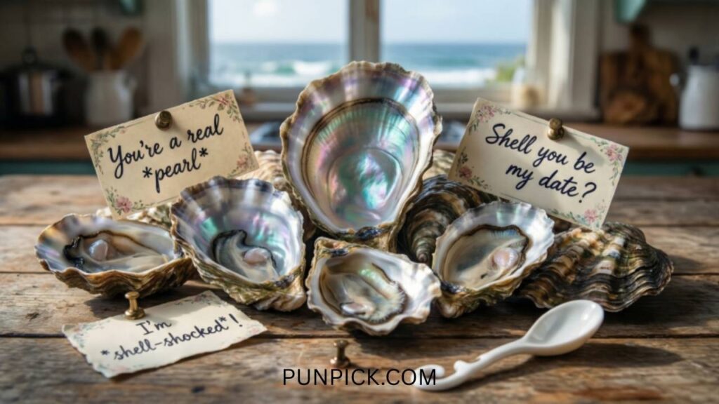 Oyster Shell Puns