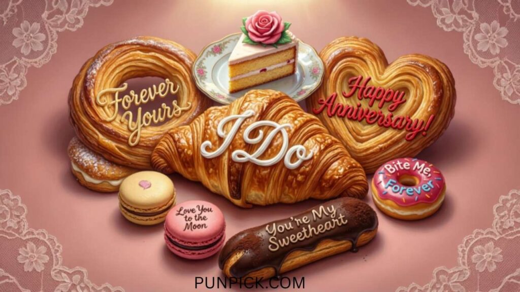 Pastry Puns For Weddings and Anniversaries