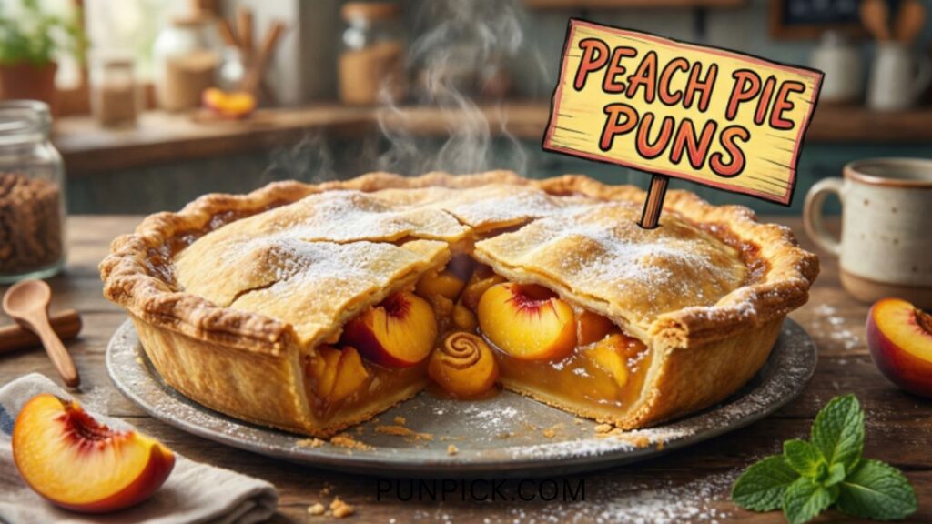 Peach Pie Puns