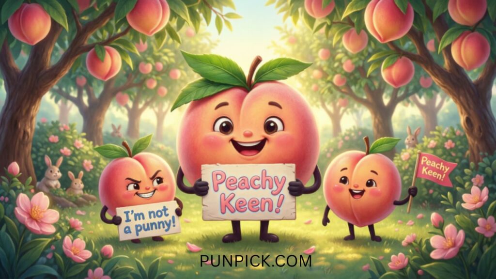 Peach Puns for Kids