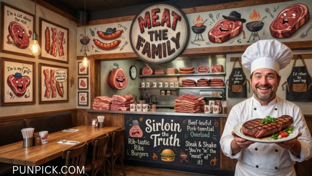 Restaurant and Dining Meat Puns