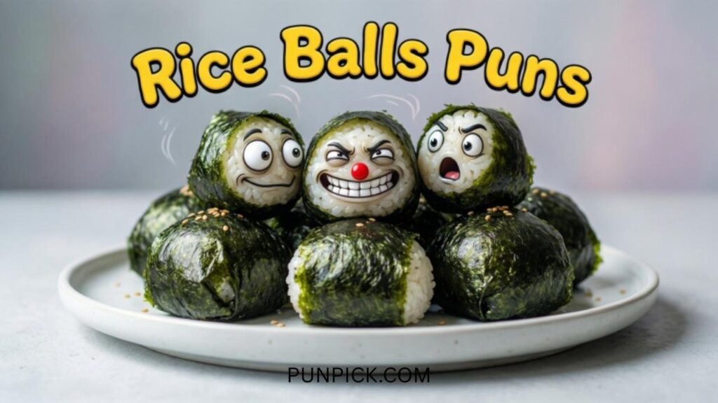 Rice Balls Puns