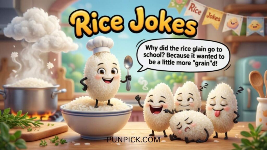 Rice Jokes For Kids