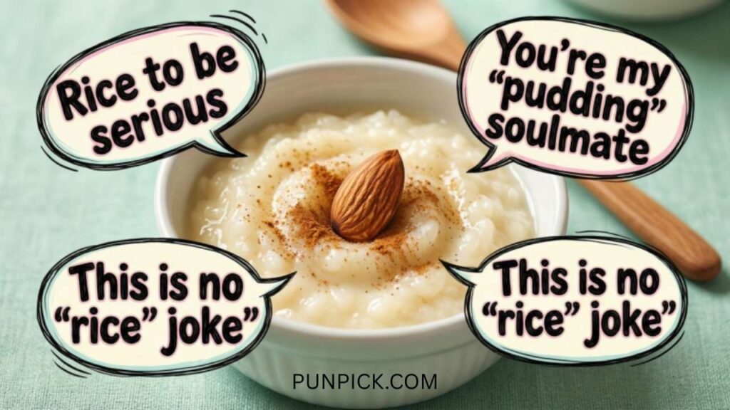 Rice Pudding Puns