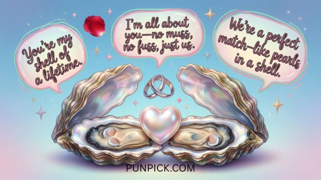 Romantic Oyster Puns for Couples