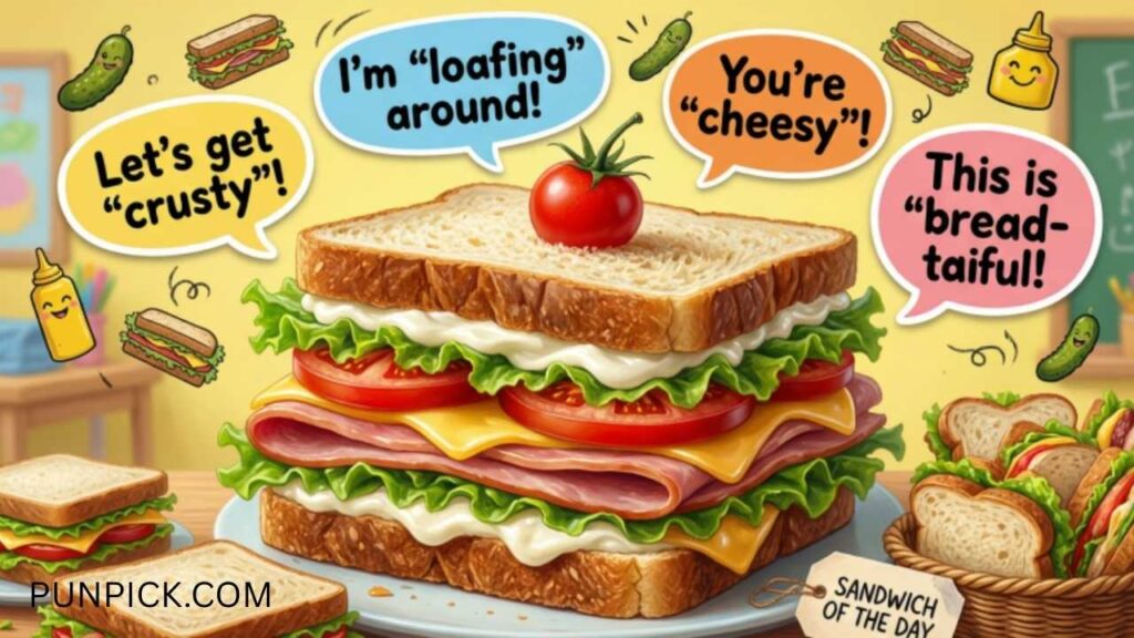 Sandwich Puns for Kids