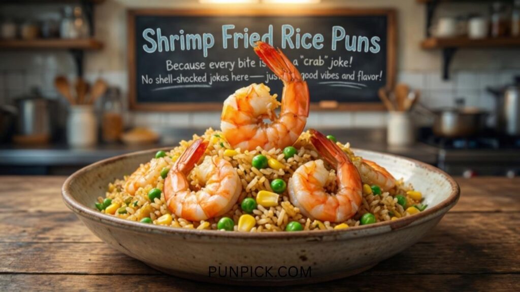 Shrimp Fried Rice Puns