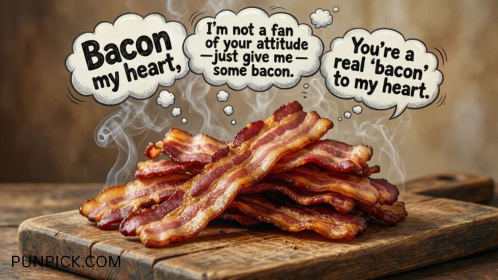 Smoky Bacon Puns