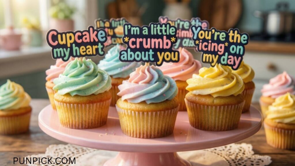 Sprinkled Cupcake Puns