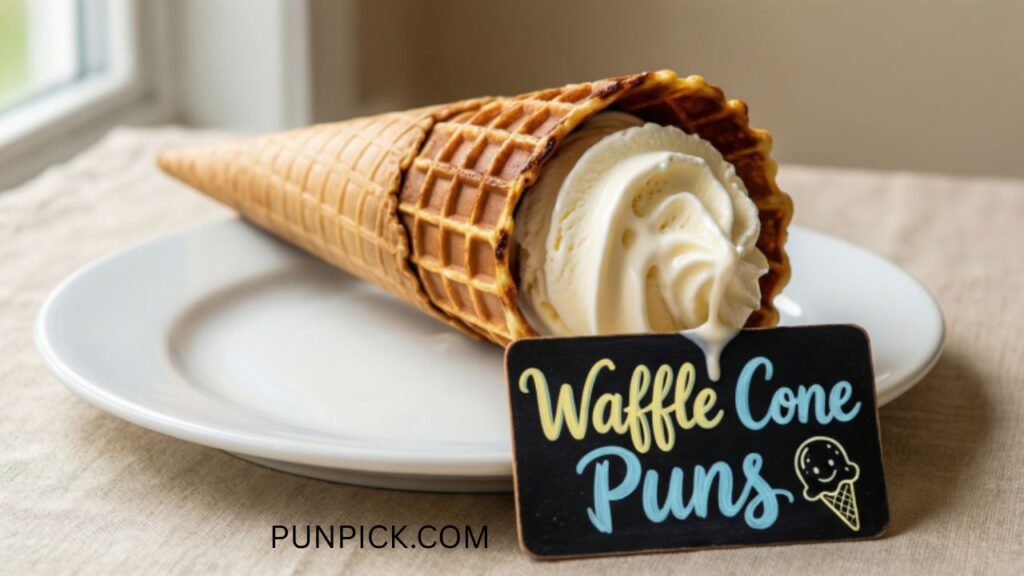 Waffle Cone Puns