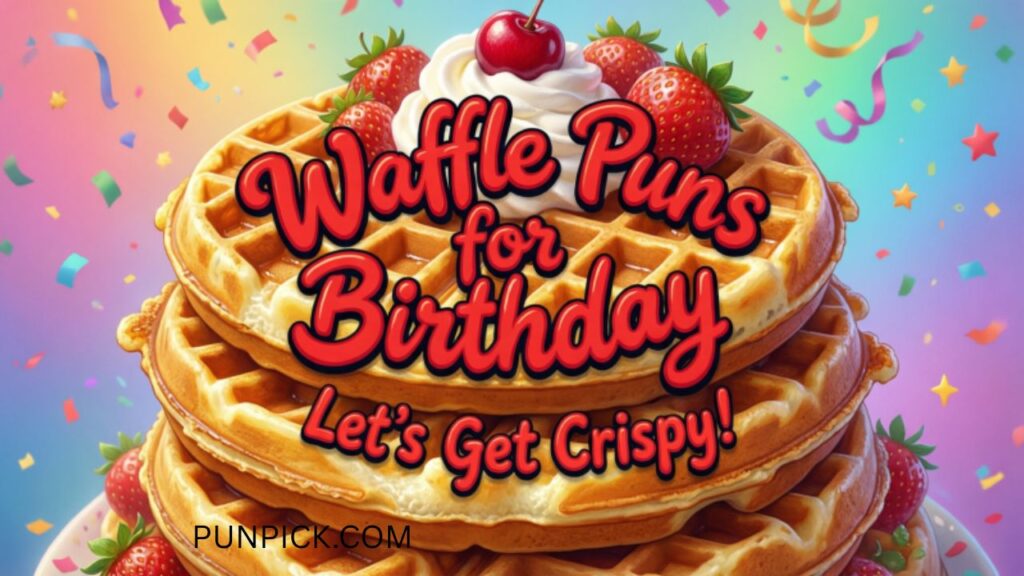 Waffle Puns for Birthday