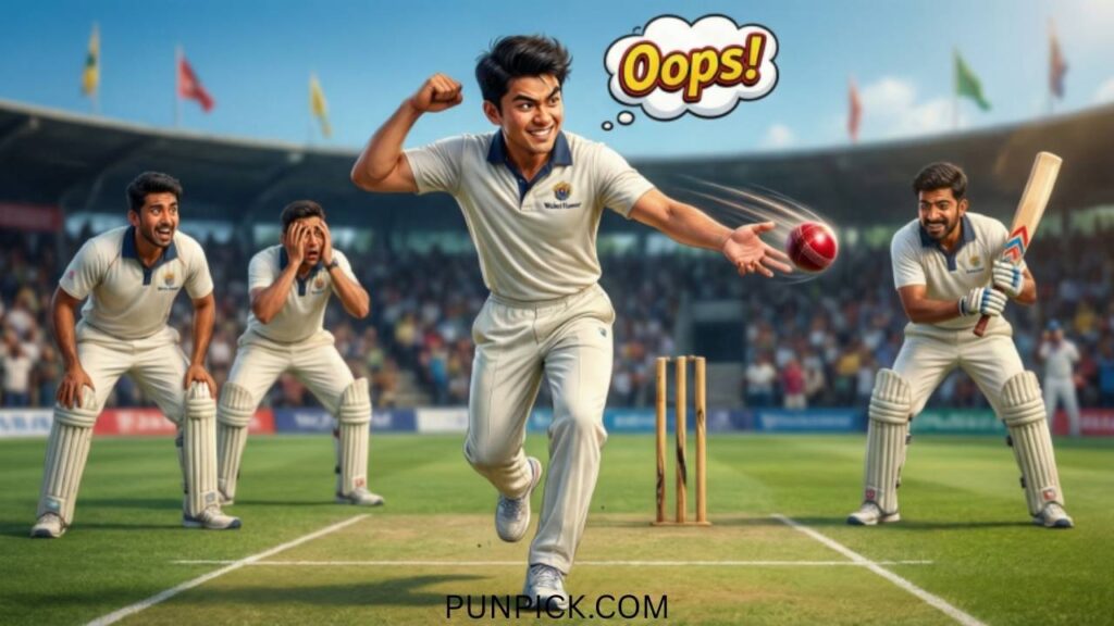 Wicket Humor on the Pitch