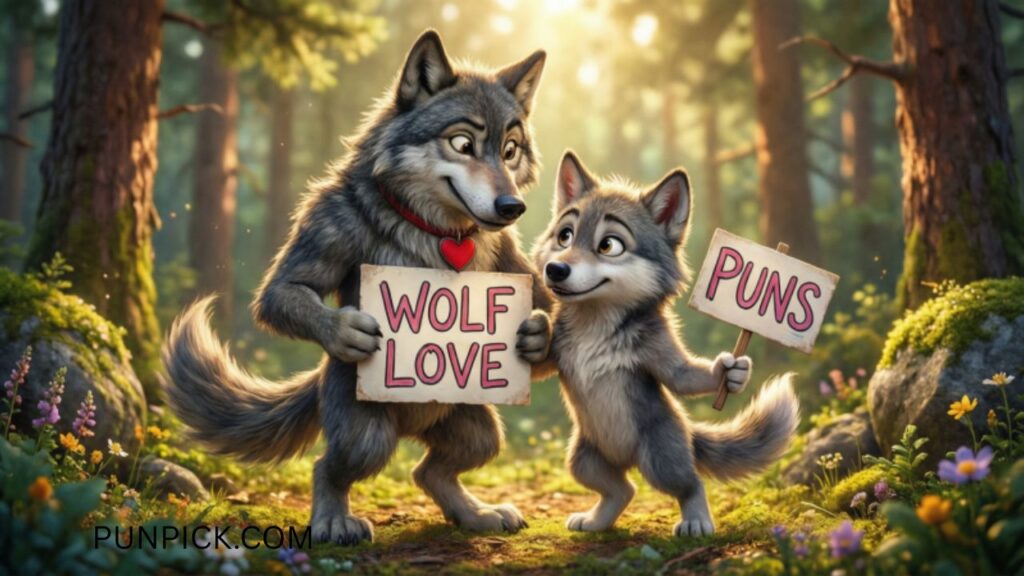 Wolf Love Puns