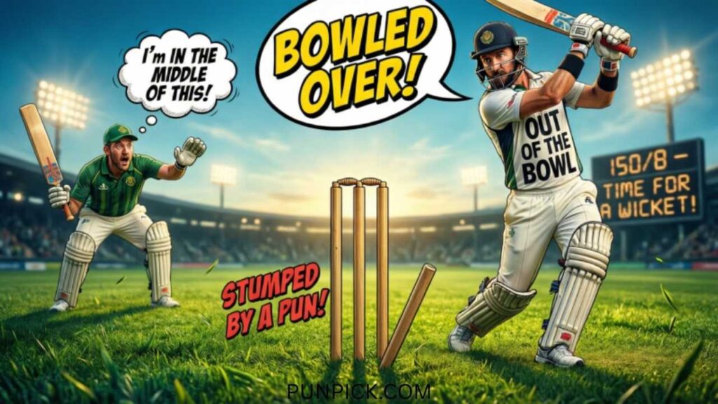 315+ Hilarious Cricket Puns That’ll Leave You Stumped