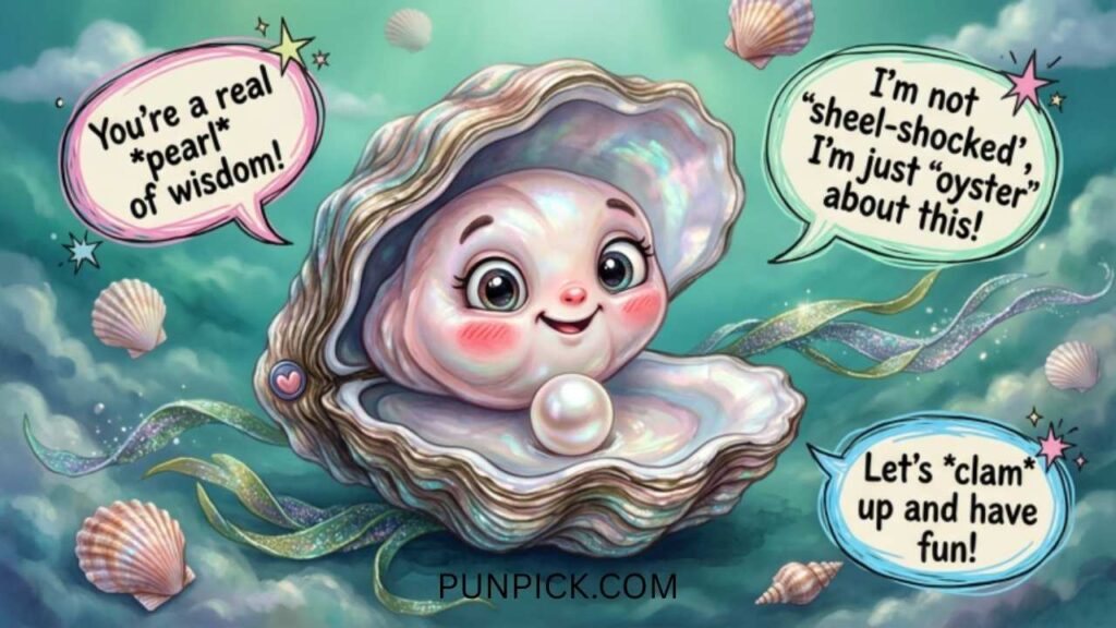cute oyster puns