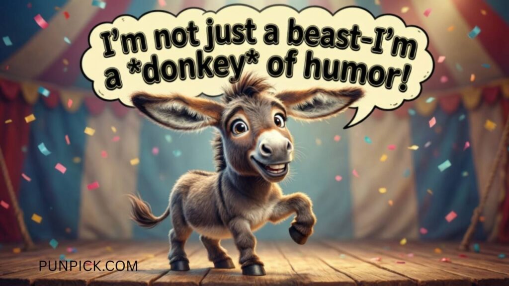 250+ Donkey Puns That’ll Make You Bray With Laughter