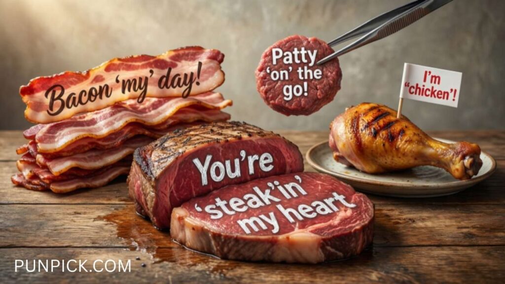 meat puns