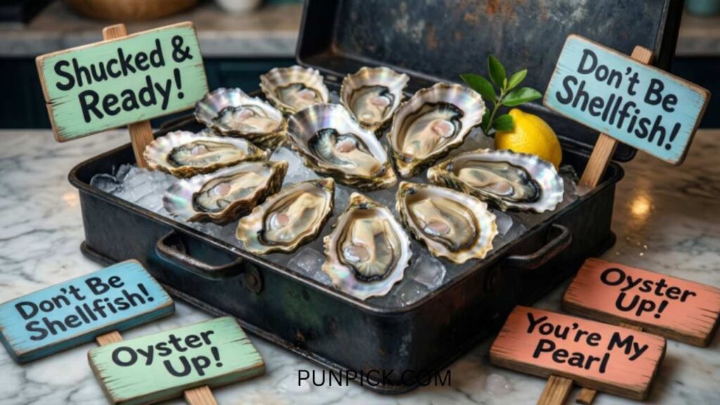 270+ Oyster Puns That’ll Leave You Shell-Shocked