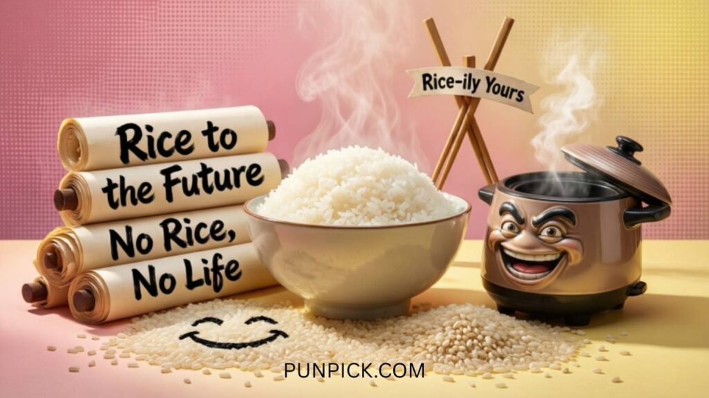 315+ Rice Puns That’ll Leave You Rolling with Laughter