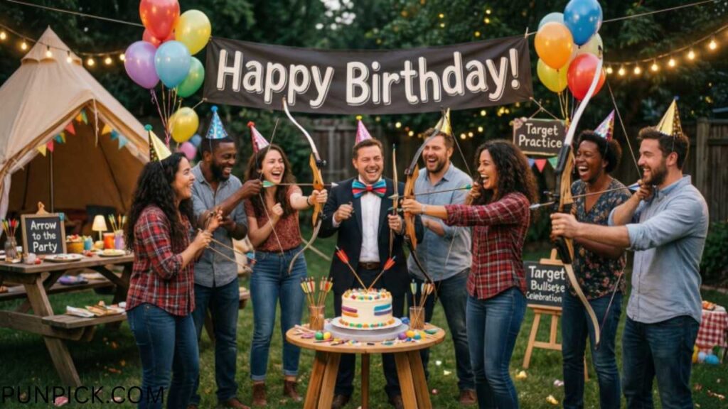 Archery Puns For Birthday Parties