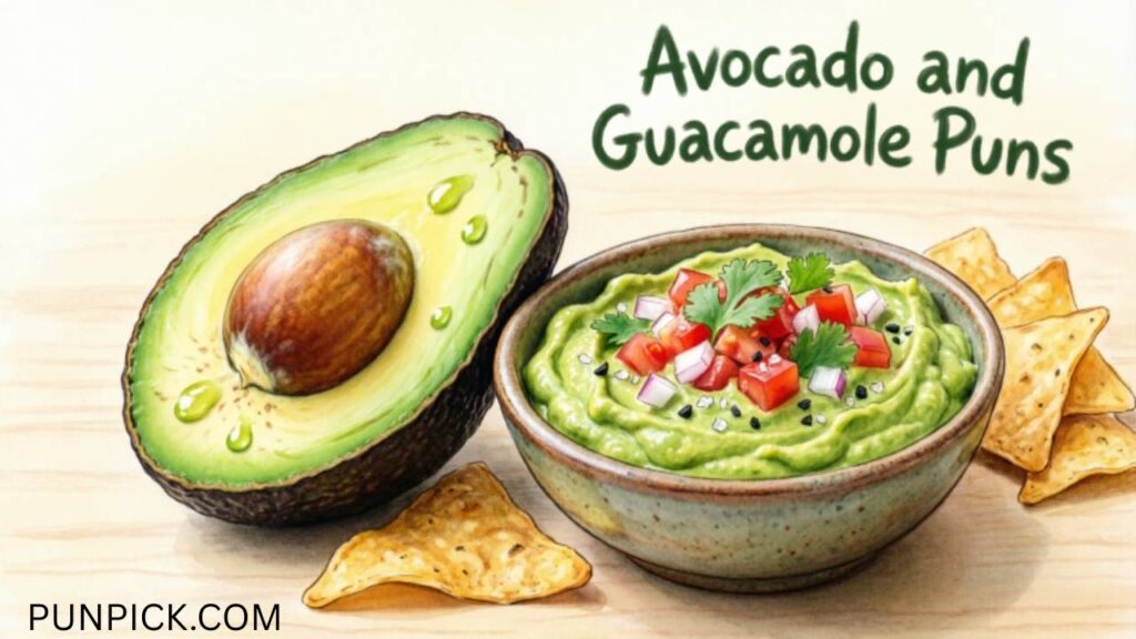 Avocado and Guacamole Puns