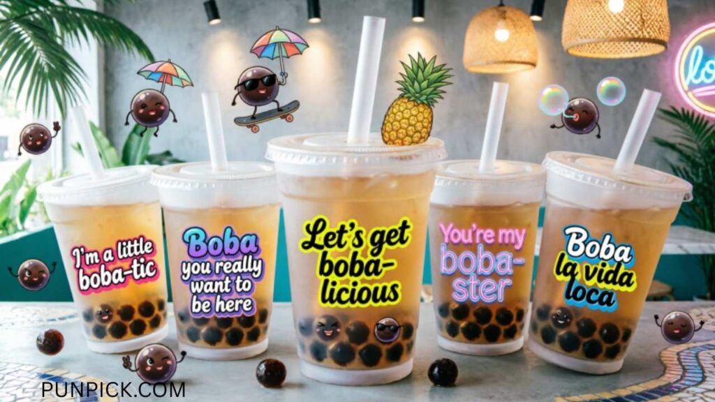 330+ Brilliant Boba Puns That’ll Make You Sip & Smile
