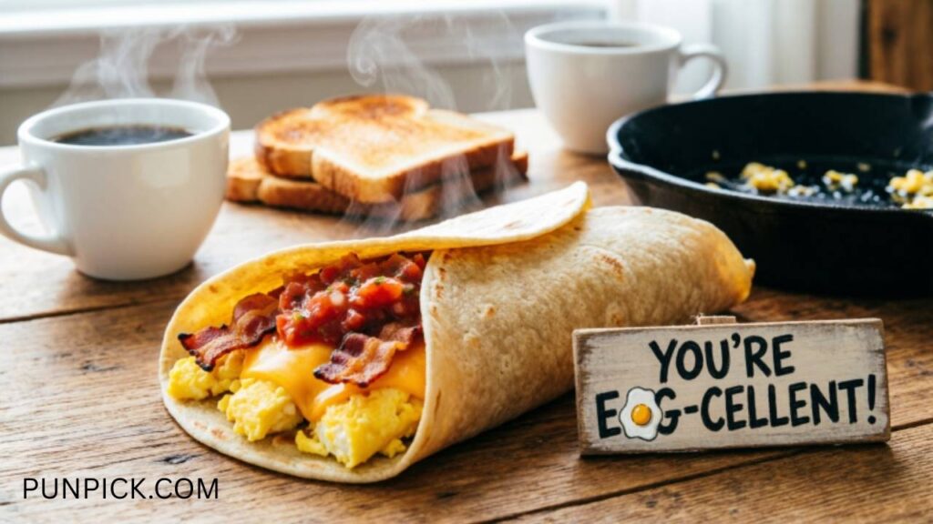 Breakfast Burrito Puns