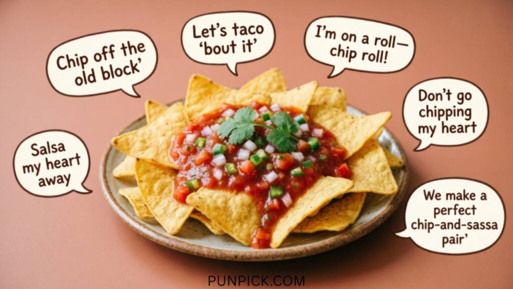 Chips And Salsa Puns 